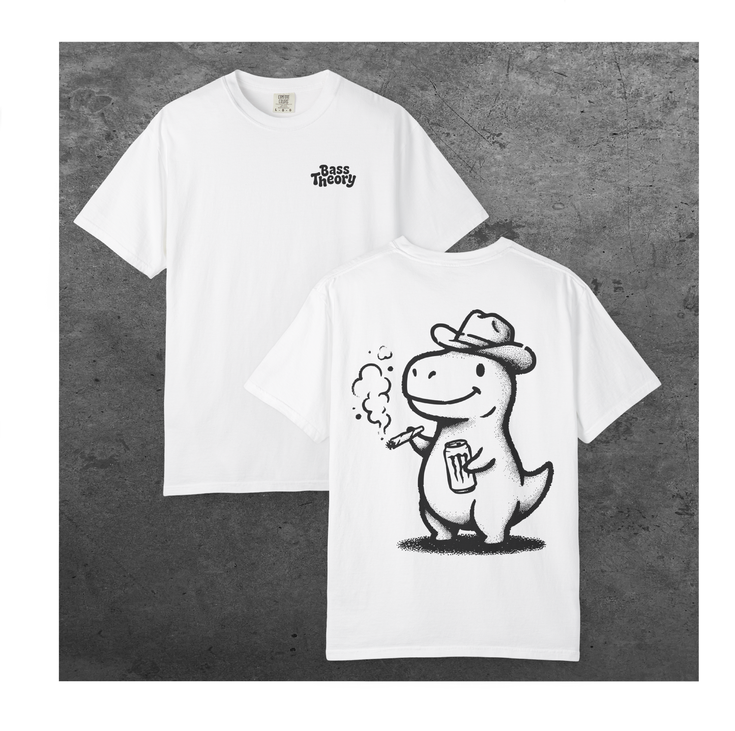 Bass Theory Dino Graphic Tee | Comfort Colors Unisex