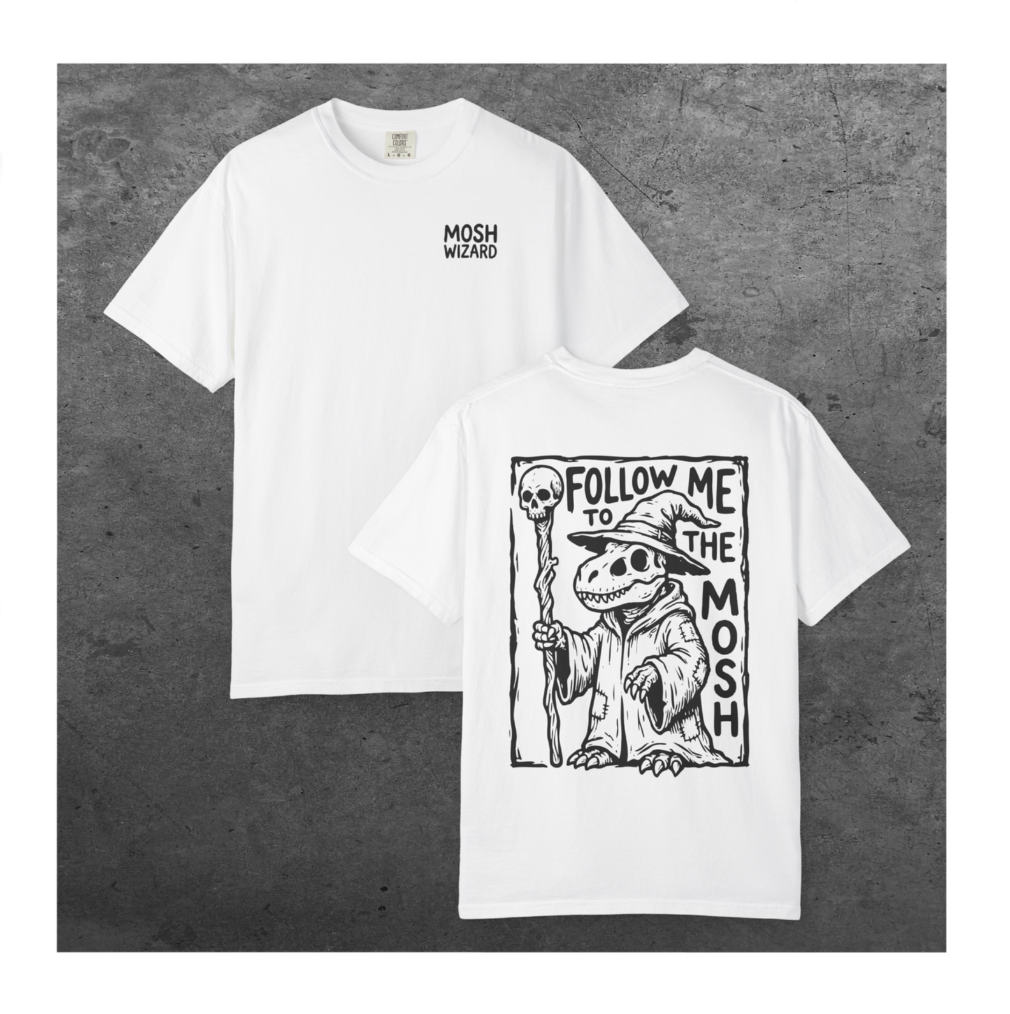 Follow Me to the Mosh Tee | Comfort Colors Unisex