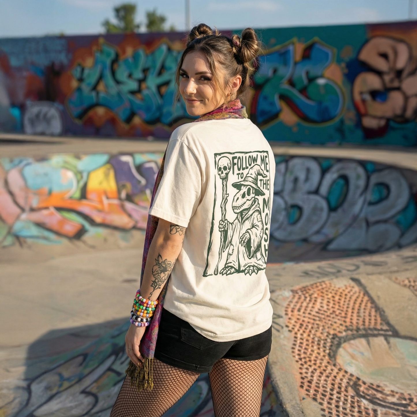 Follow Me to the Mosh Tee | Comfort Colors Unisex