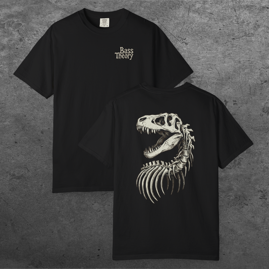 T-Rex Skeleton | Bass Theory | Comfort Colors Unisex
