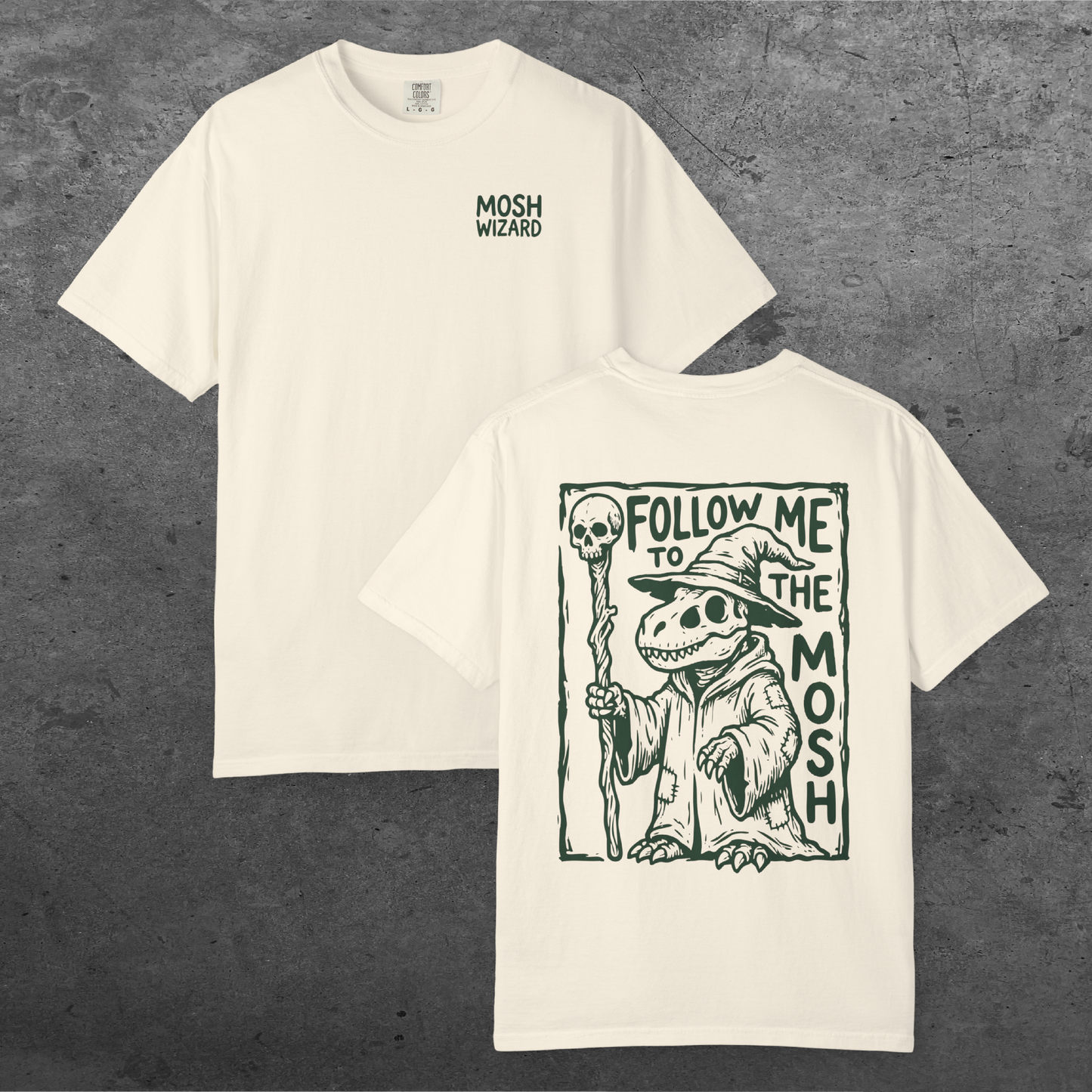 Follow Me to the Mosh Tee | Comfort Colors Unisex